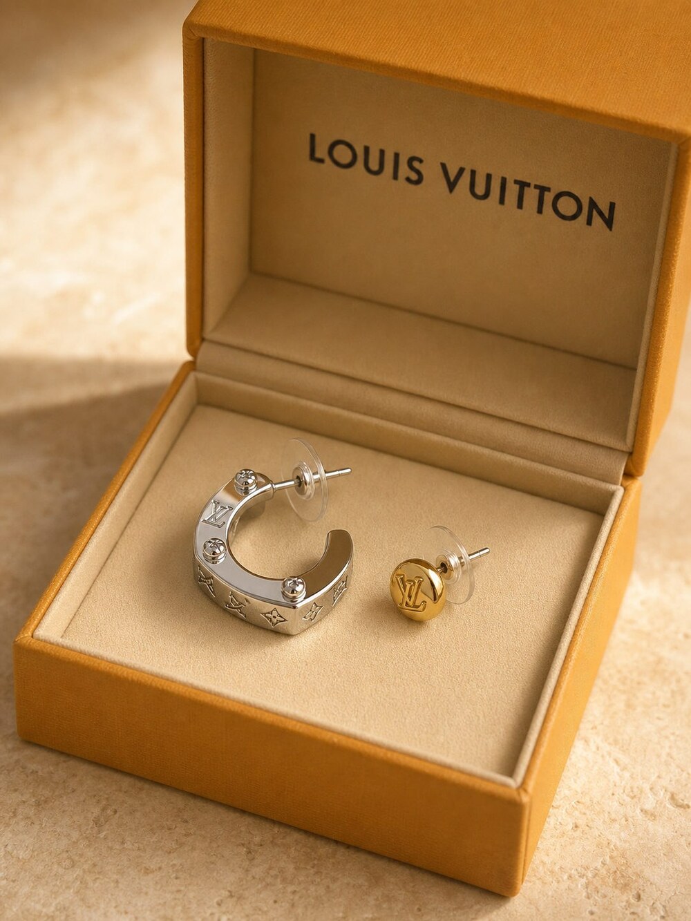 Louis Vuitton Signature Earrings Style 6 | New with Box - Picture 6 of 9